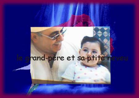 le  grand pere et sa ptite neveu
